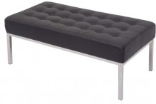 Galaxy Ottoman – Black PU  CHGALOTBL