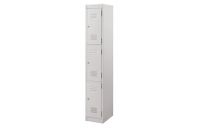 Ausfile® Locker 3 Door - 300mm wide Bank of 1 - AL3D300BK1 / MC6A