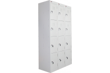 Ausfile® Locker 4 Door - 300mm wide Bank of 3 - AL4D300BK3 / MC7C