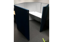 Eclipse Single Person study Booth with Table - CLR155