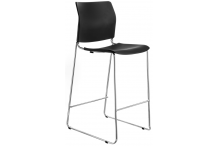 Eclipse® Aragon UNO Visitor Stool - Sled Base - STUAVSB