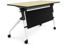 Eclipse Fold and Nest Double Student Desk - ECFNDSD