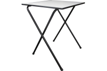 Eclipse® Folding Exam Desk- 600 x 600 x 710H - DFET