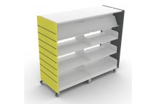 Eclipse Library Shelving - Mobile 1600- ELSM1600D