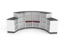 Eclipse Library Shelving - Curved- ELSCD