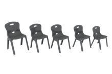 Eclipse® Lynx Poly Chair - 370h - CHLYNX370