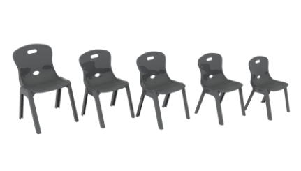 Eclipse® Lynx Poly Chair - 370h - CHLYNX370