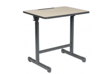 Eclipse® Optimum Single Student Desk - Adjustable Height - EOSSD700