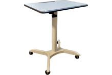 Eclipse® Optimum Gas Sit / Stand School Desk - EOGL