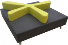 Eclipse® Splash Ottoman - ECSFSO