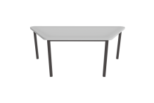 Eclipse® Trapezoidal Desk - 1200/600 x 520w x 620h - T8B1