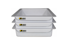 Eclipse® Plastic Tote Trolley Trays - DET8